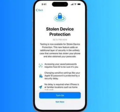 牧野苹果授权维修店分享被盗设备保护功能开启方法 