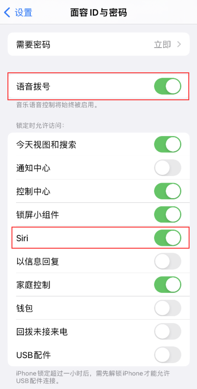 牧野苹果维修网点分享不解锁 iPhone 的情况下通过 Siri 拨打电话的方法 