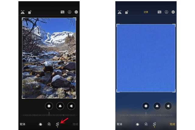 牧野苹果手机维修分享iPhone手机如何使用裁剪功能隐藏照片 